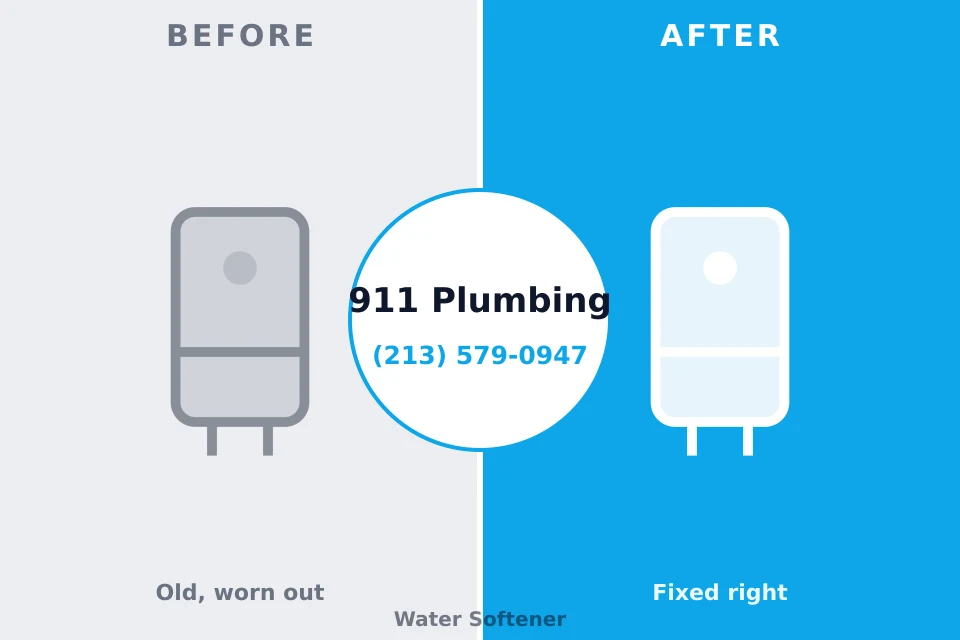 Before and after: plumbing repair Oak Ridge, TX